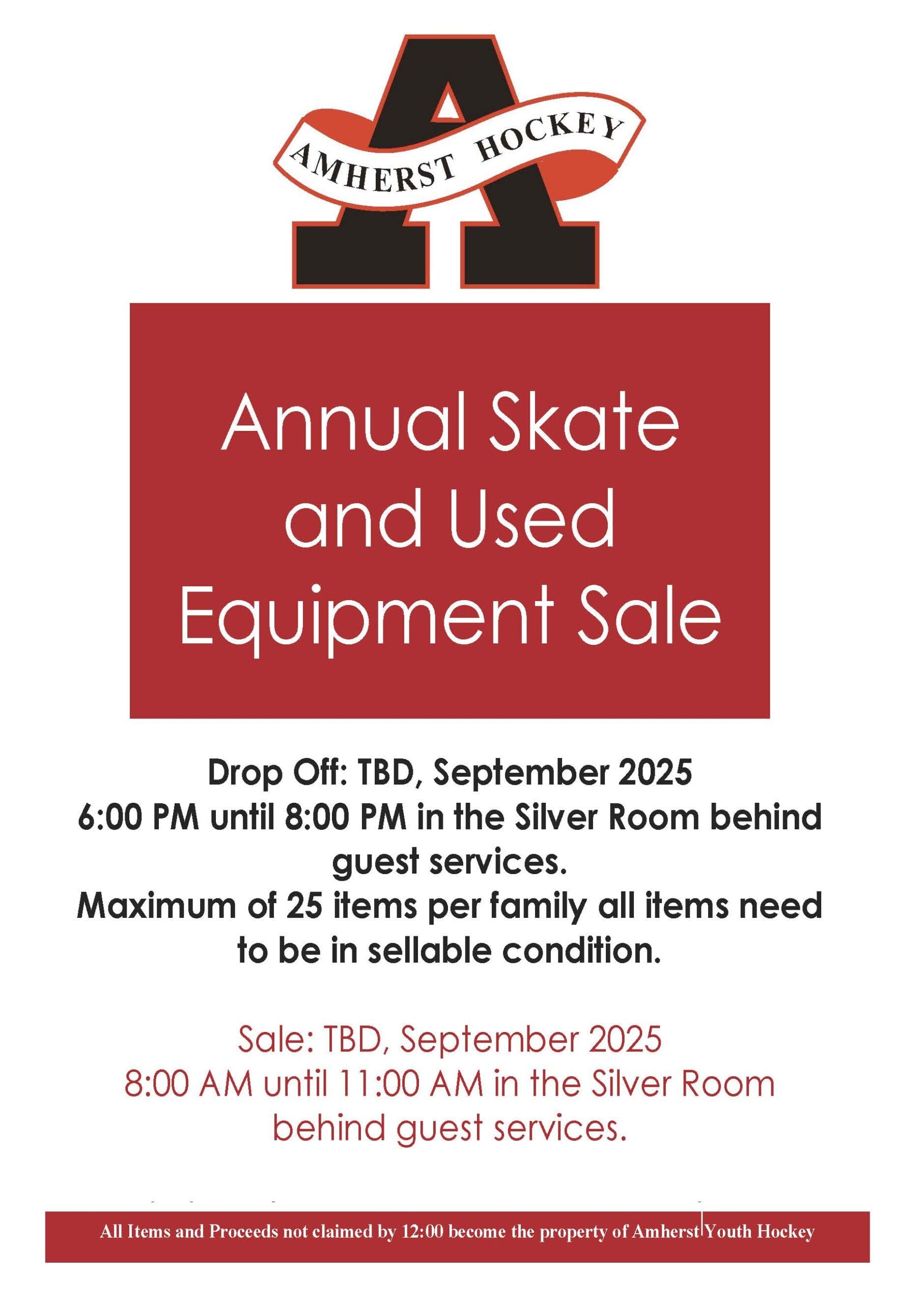 2025 AYH Equipment flyer